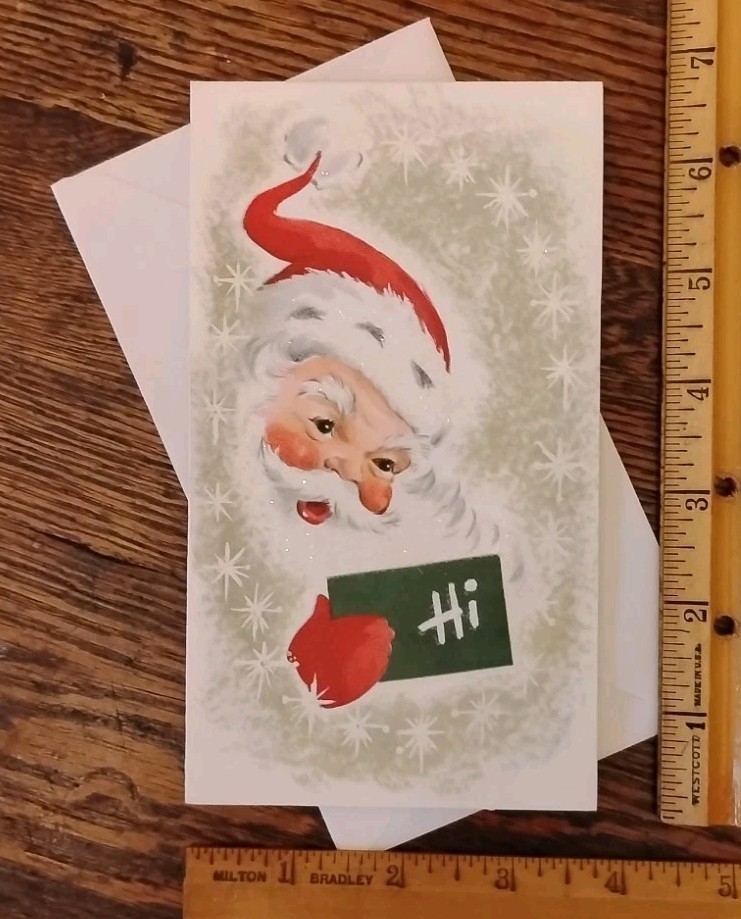 1959 FIRESIDE VINTAGE BOX CHRISTMAS GREETING CARDS 21 w/Envs Cal & Bkmk, UNUSED