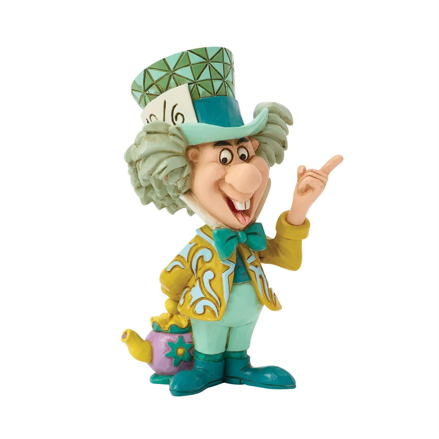 Disney Jim Shore 2026 Alice Wonderland 75th Mad Hatter Mini Figurine 6018926