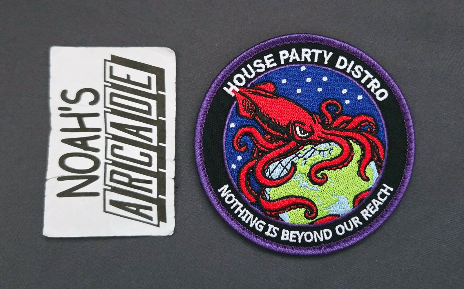 House Party Distro \'Nothing Is Beyond Our Reach\' Patch SUPDEF 4CHAN POL GWA QILO