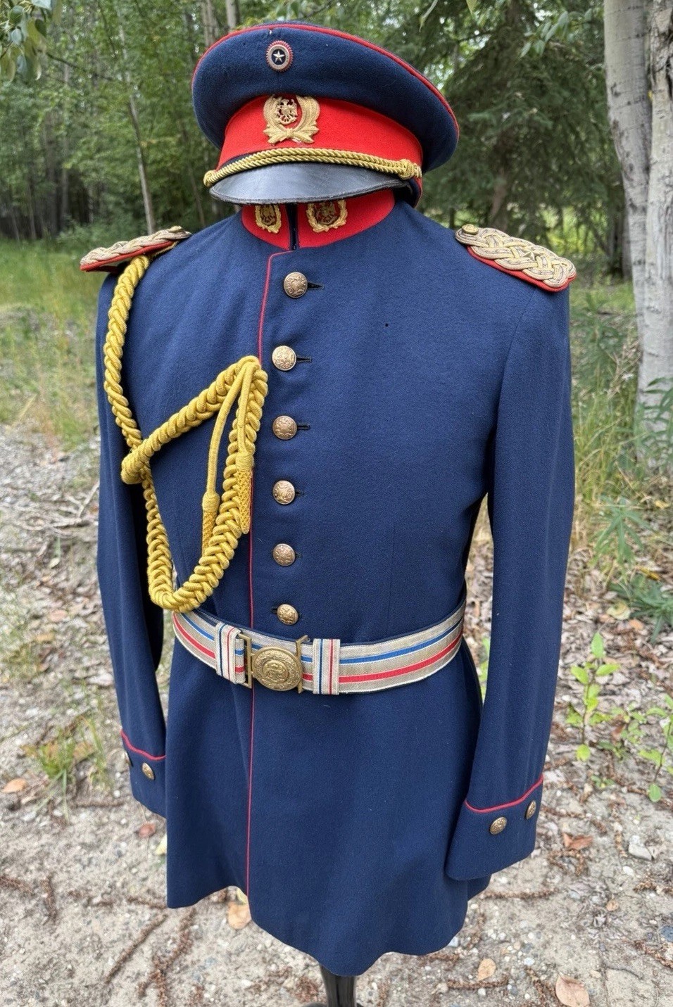 Original Chilean German Army Style Waffenrock Uniform Named Rare One Of A Kind Original Chilean German Army Style Waffenrock Uniform Named Rare One Of A Kind