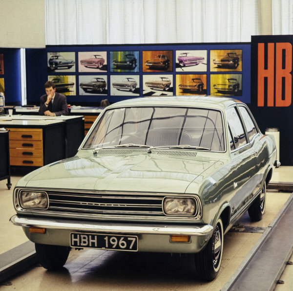 Vauxhall Viva 1967 Advertising Motor Show Car Old Photo 1