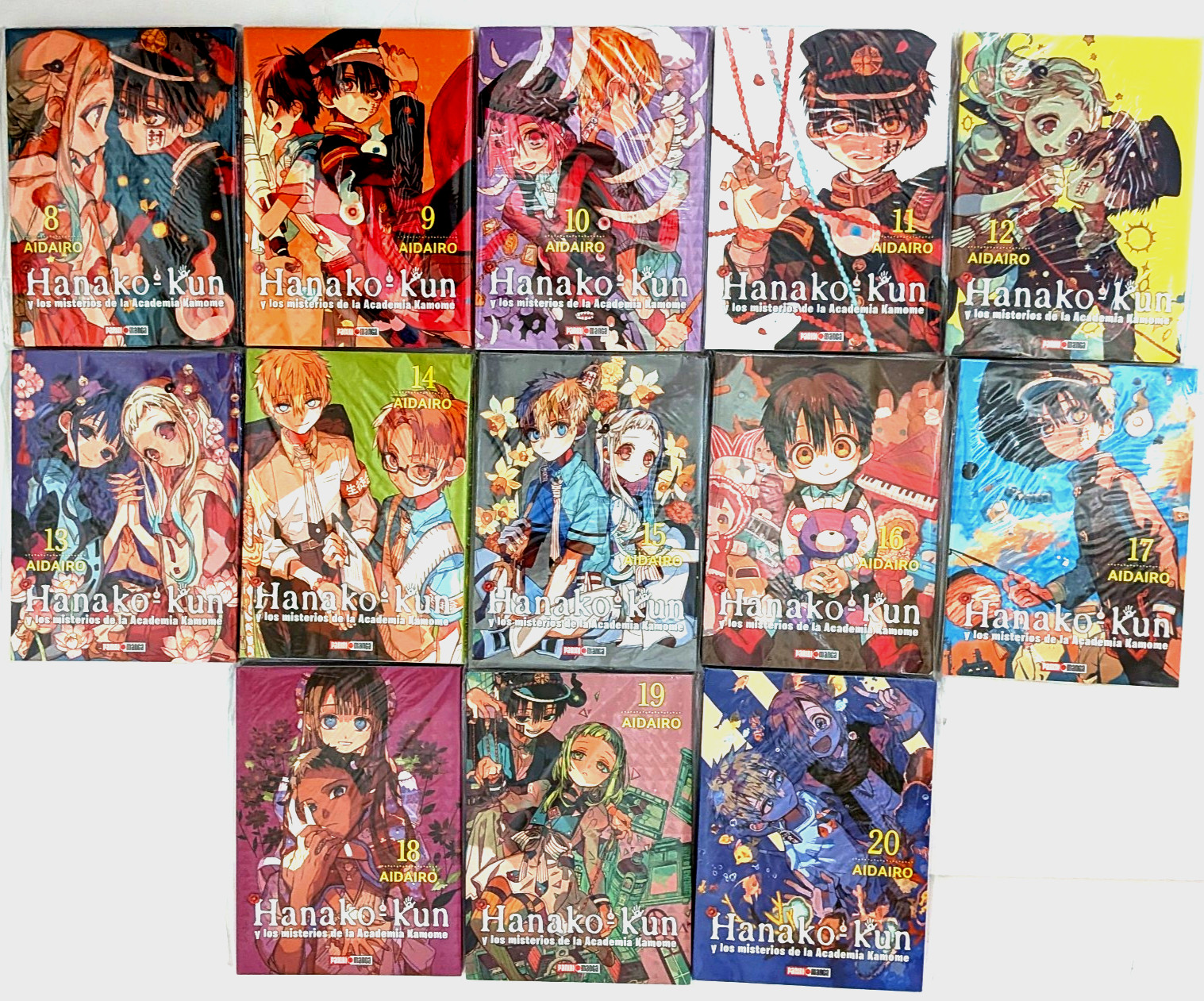 *New* HANAKO KUN (Vol 8-20) AIDAIRO Manga Books Panini Spanish EN ESPAÑOL