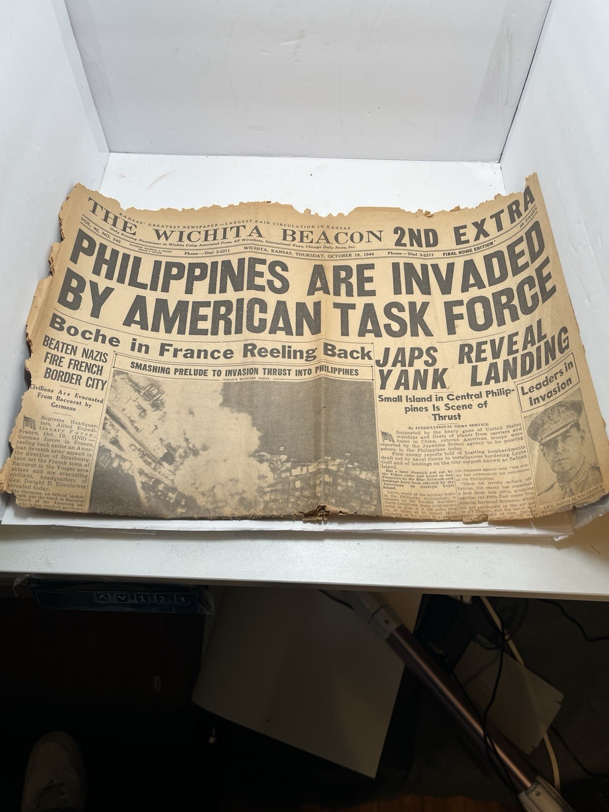 Lot Of Vintage Wichita Eagle Newspapers - 1942 To 1945