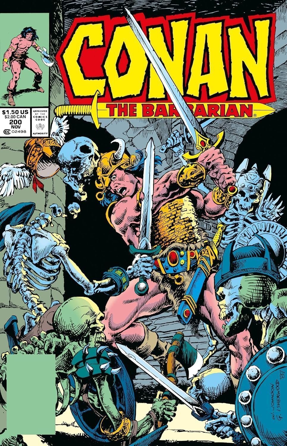 Conan The Barbarian: The Original Comics Omnibus Vol.8 (CONAN THE BARBARIAN...