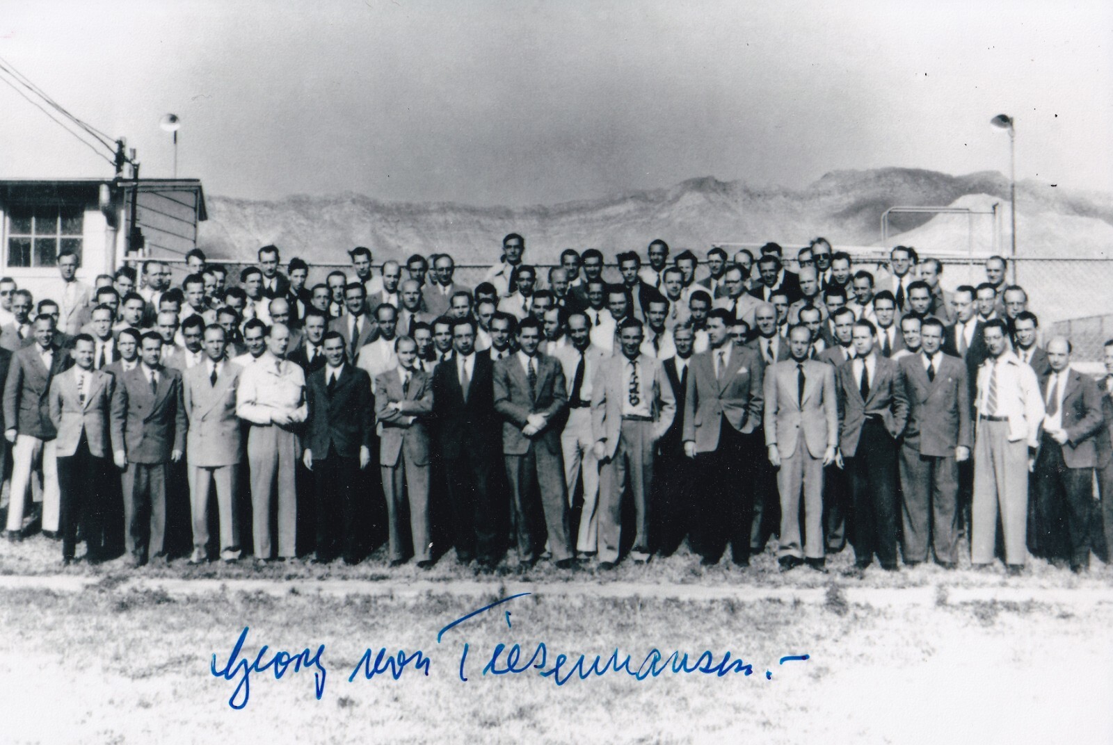 Georg Von Tiesenhausen Signed Autographed 4x6 Photo NASA Operation Paperclip