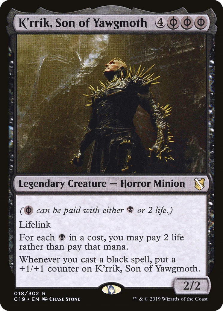 K\'rrik, Son of Yawgmoth [Commander 2019] Magic MTG