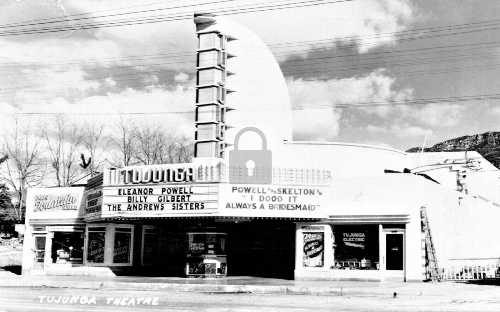 Tujunga Theatre California CA - Reprint
