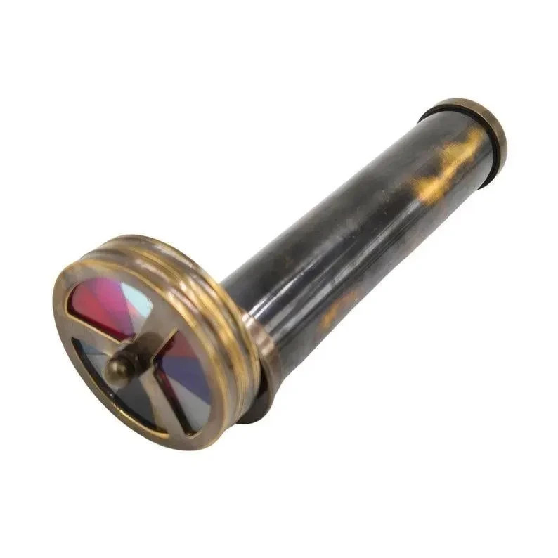 Personalized Brass Kaleidoscope Gift | Custom Engraved Name Message | Vintage Na