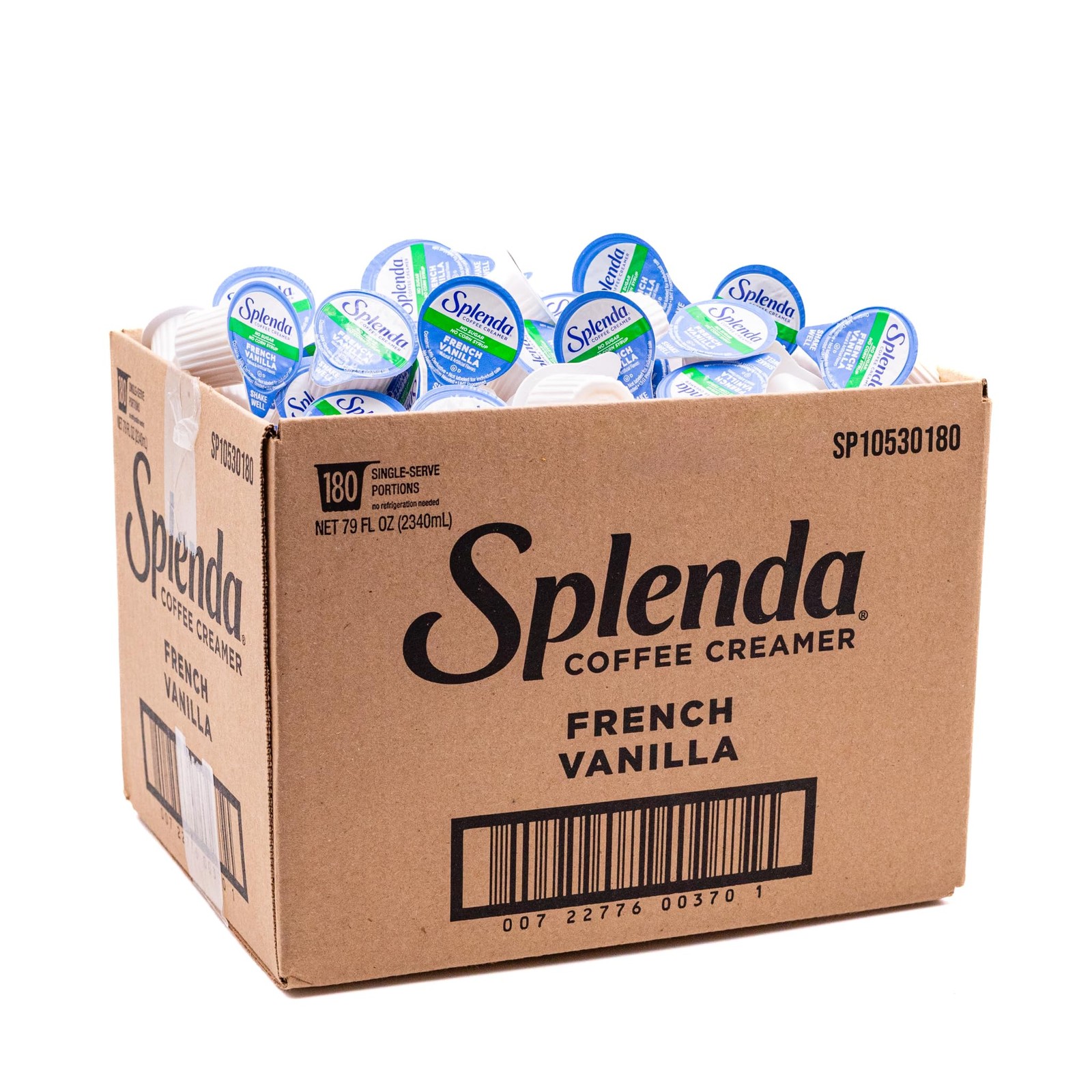 SPLENDA Single Serve Coffee Creamer 180 Count (Pack of 1), French Vanilla SPLENDA Single Serve Coffee Creamer 180 Count (Pack of 1), French Vanilla