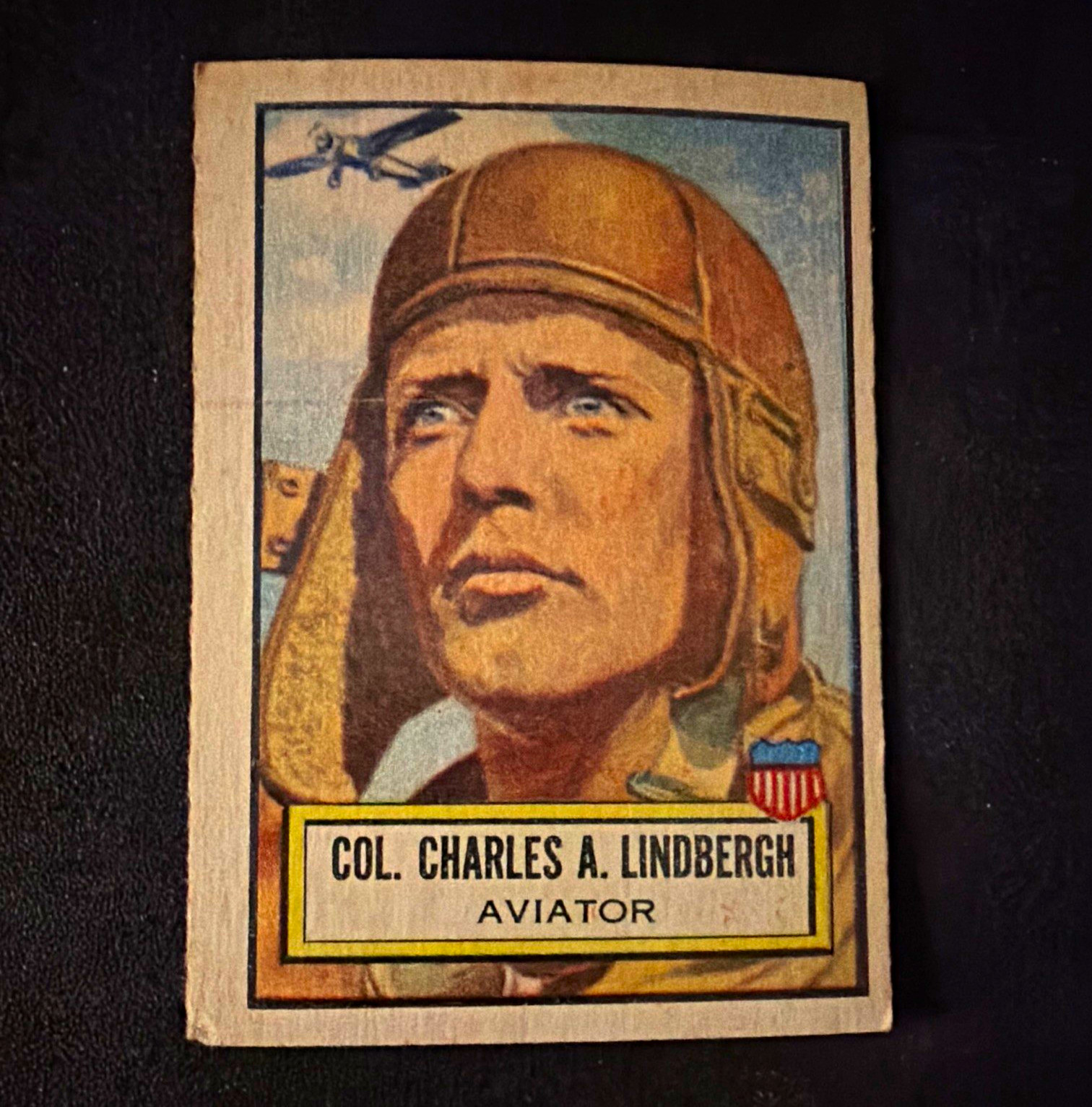 VTG 1938 Gum, Inc. Look \'n See Non-Sport Trading Card #30 Charles Lindbergh