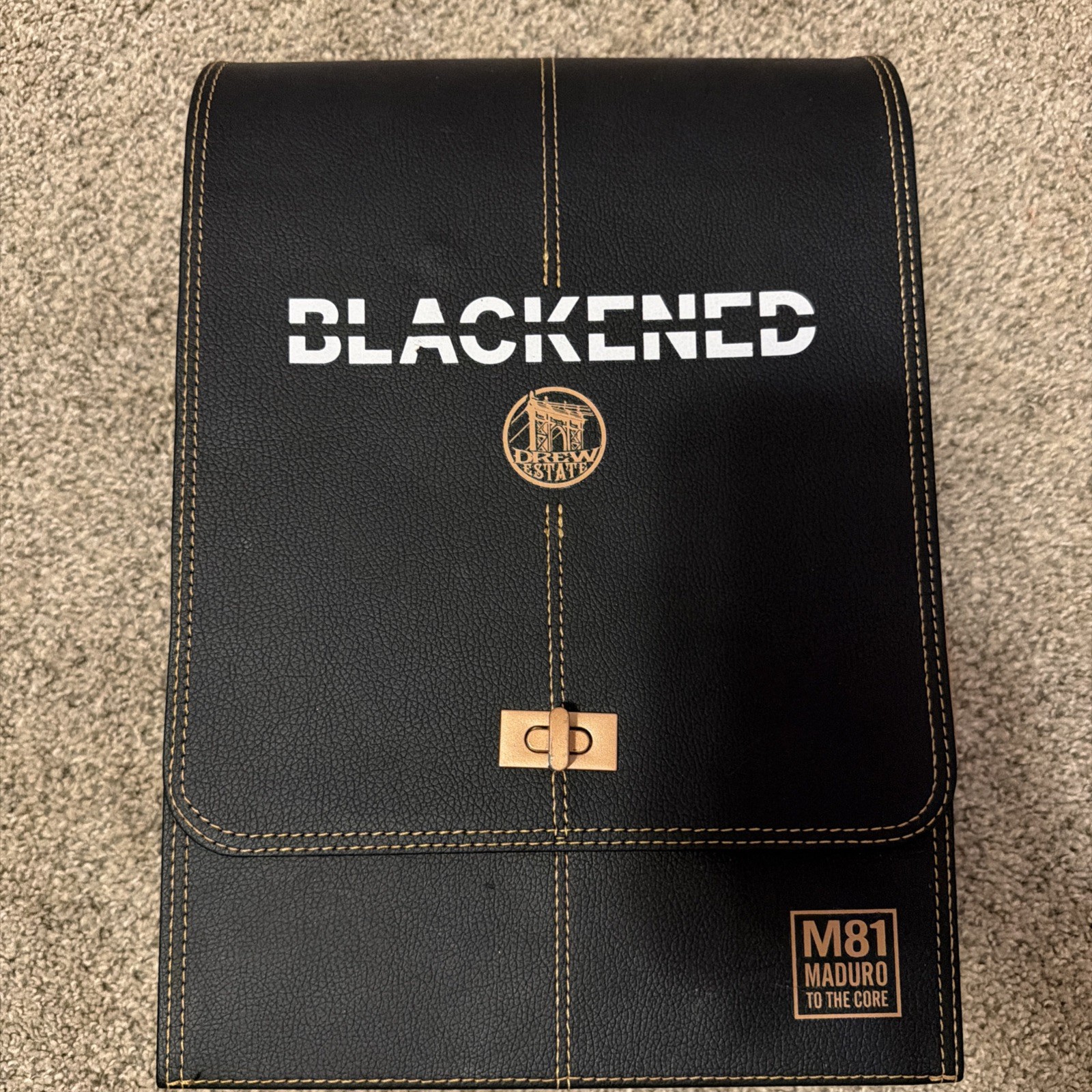 Drew Estate Blackened M81 Liquor and Cigar Bag | Metallica | Limited Edition