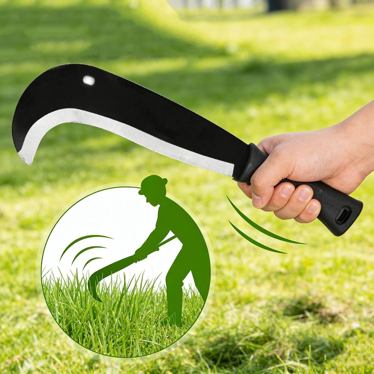 CARBON STEEL BILLHOOK SICKLE MACHETE FOR CLEARING AND HARVESTING YARD TOOL CARBON STEEL BILLHOOK SICKLE MACHETE FOR CLEARING AND HARVESTING YARD TOOL