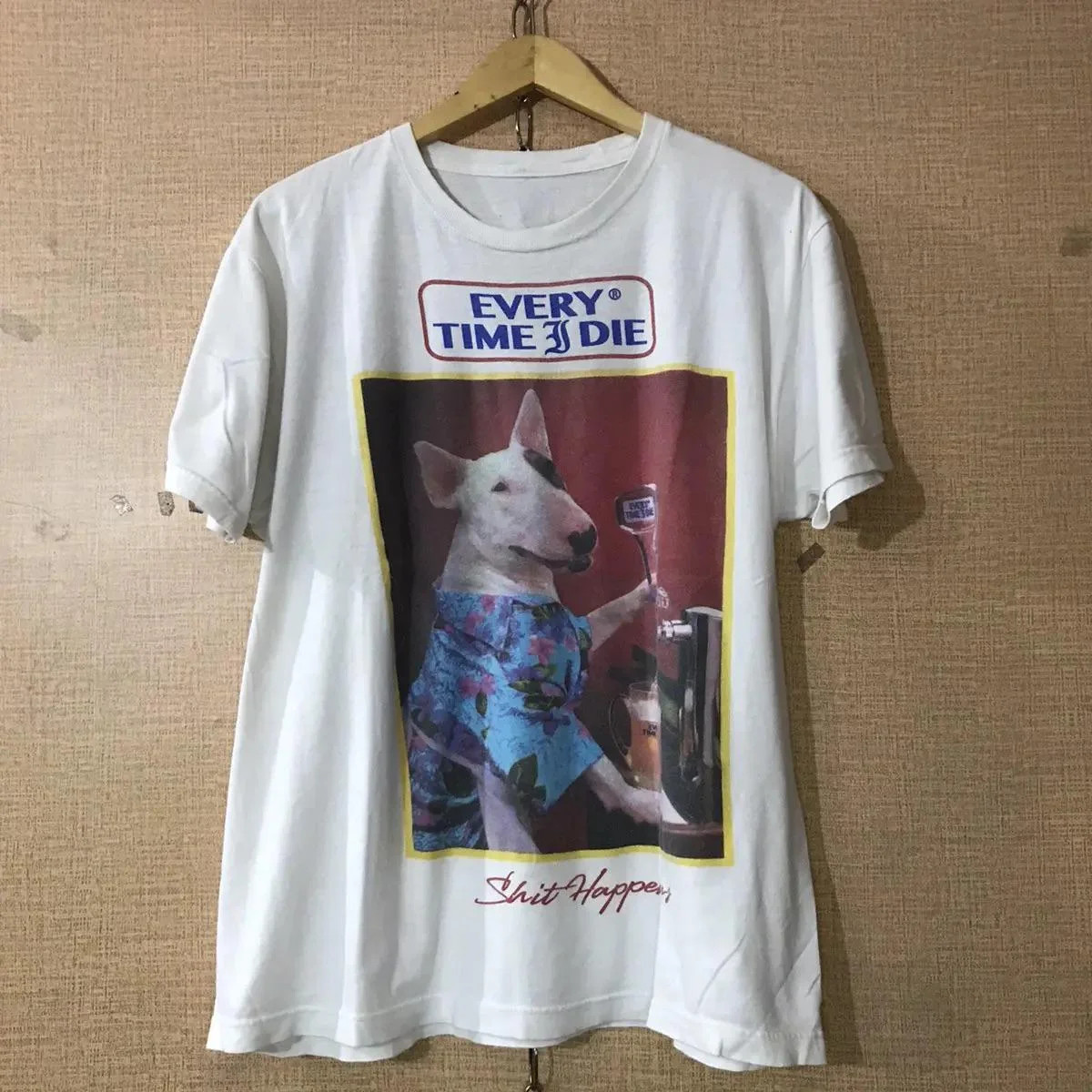 Every Time I Die Band Singer Short Sleeve White T- Shirt Full Size S- 5XL UT55