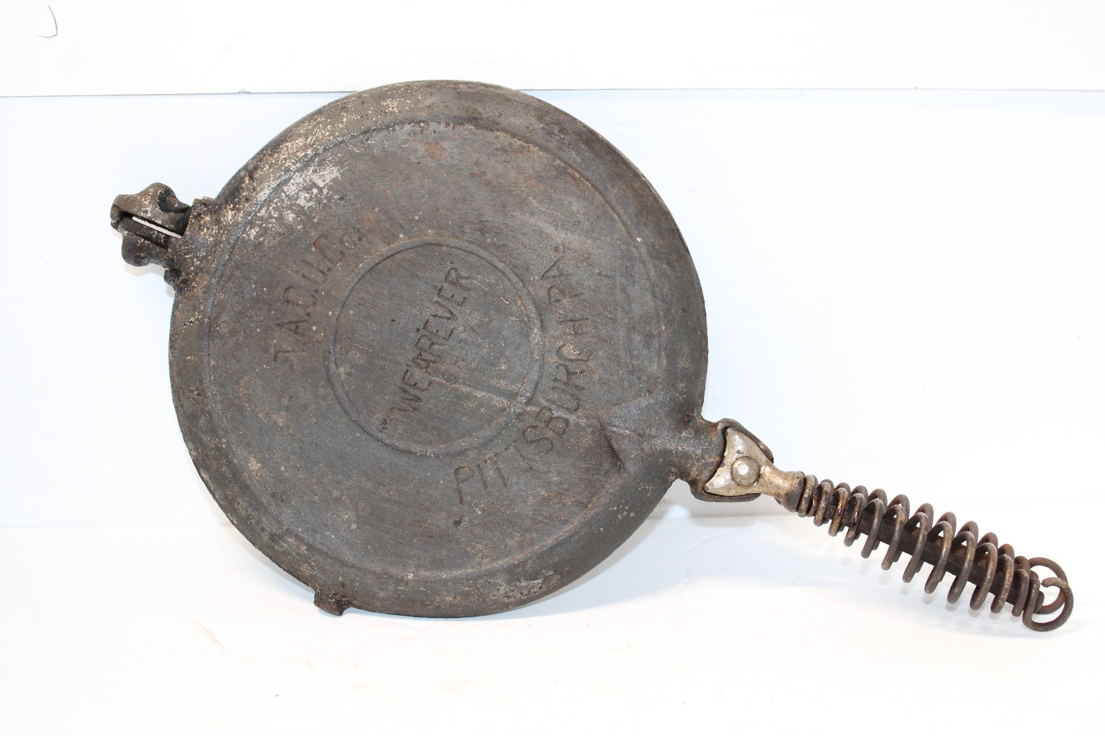 Antique T.A.C.U. Co. Aluminum Wear - Ever Waffle Maker Paddles