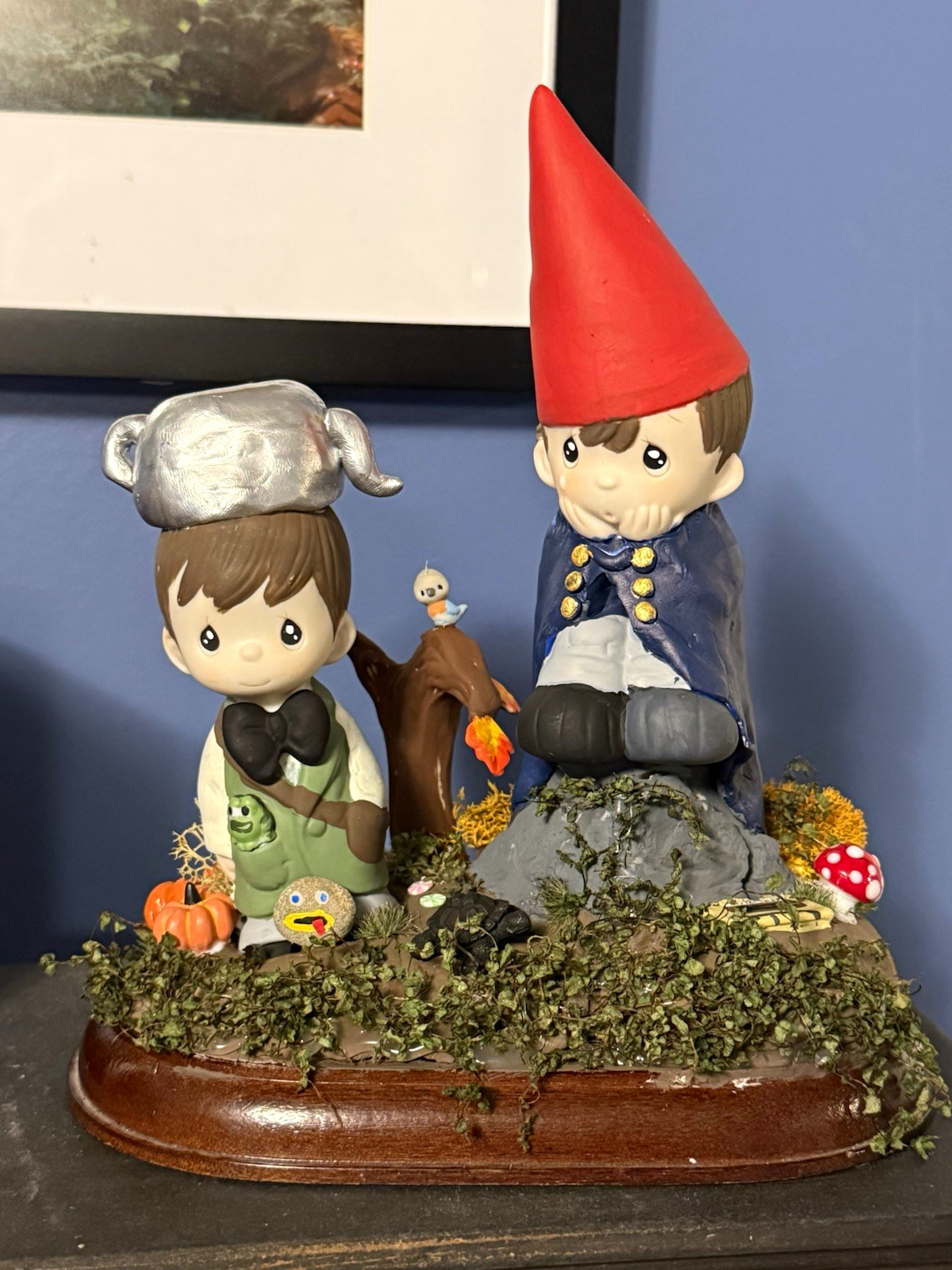Over the Garden Wall fan art - Handmade Altered Precious Moments