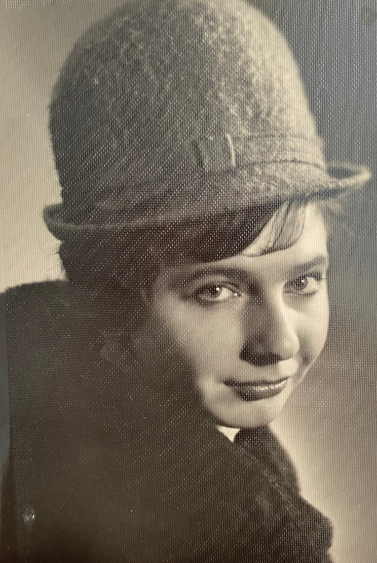 Beautiful girl portrait soviet life young woman ussr vintage photo