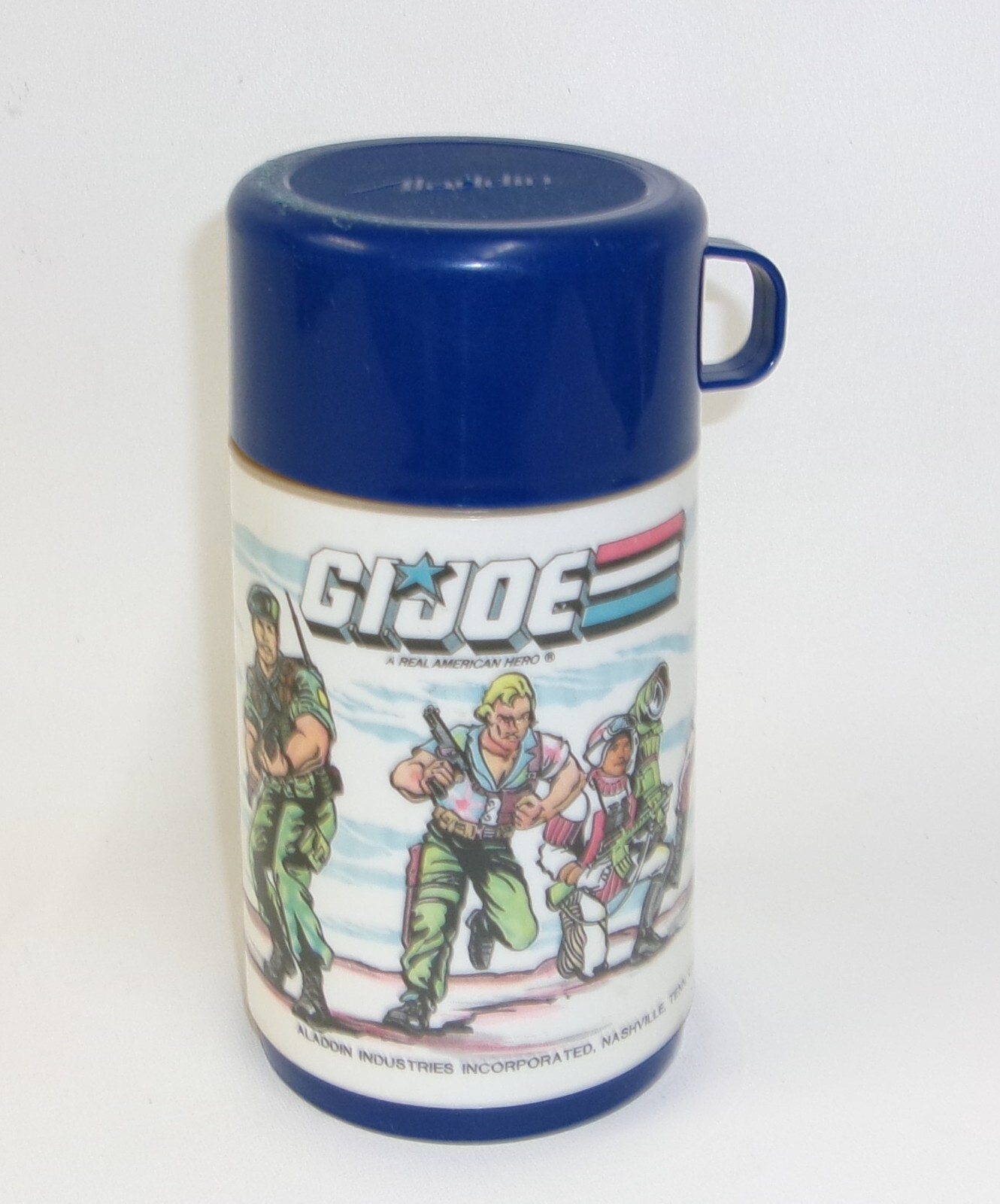 Vintage 1986 GI Joe ARAH Thermos for Lunchbox