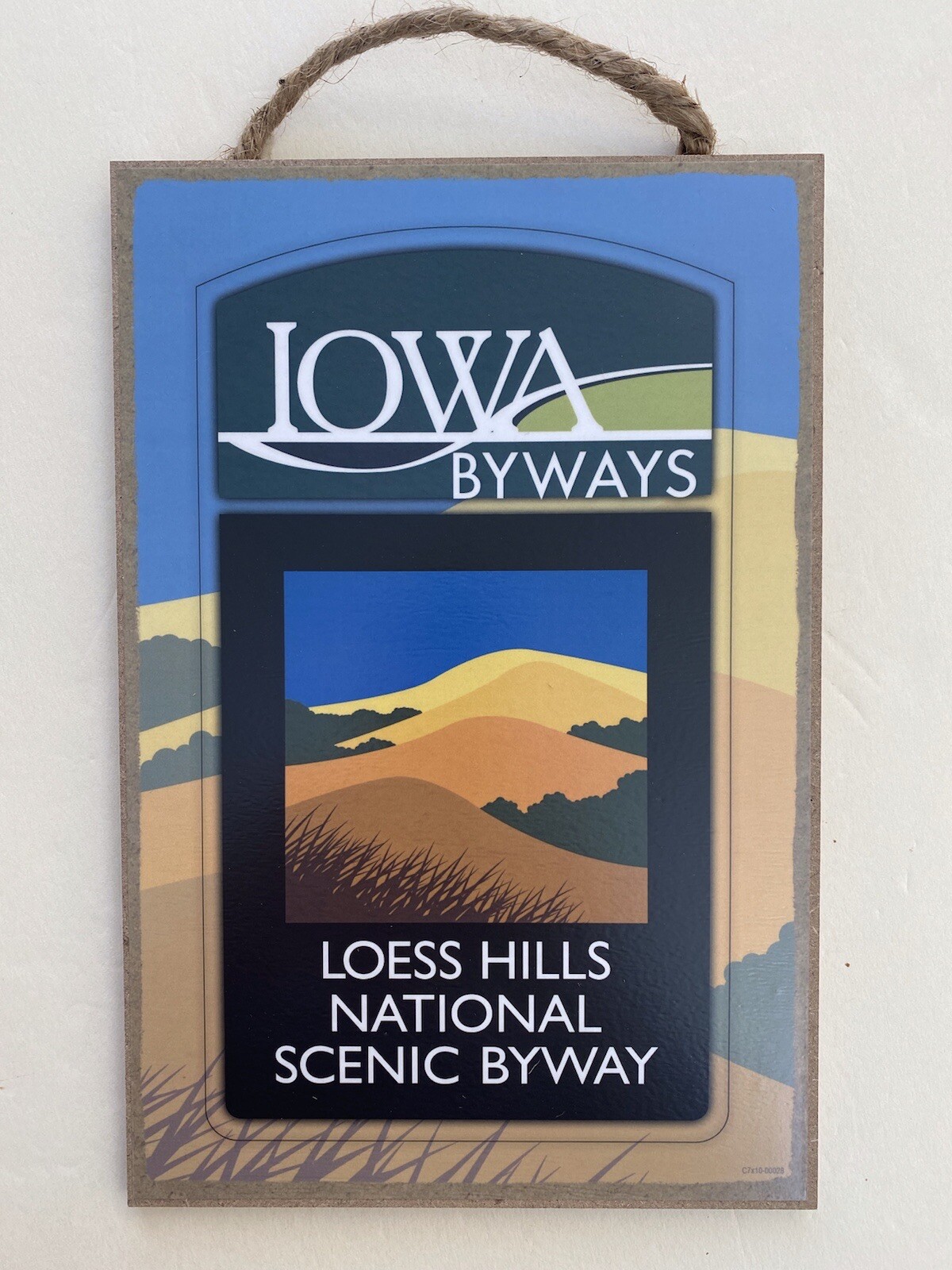 Iowa Loess Hills National Scenic Byway Souvenir Sign, 5” X 10.5” Souvenir Iowa Loess Hills National Scenic Byway Souvenir Sign, 5” X 10.5” Souvenir