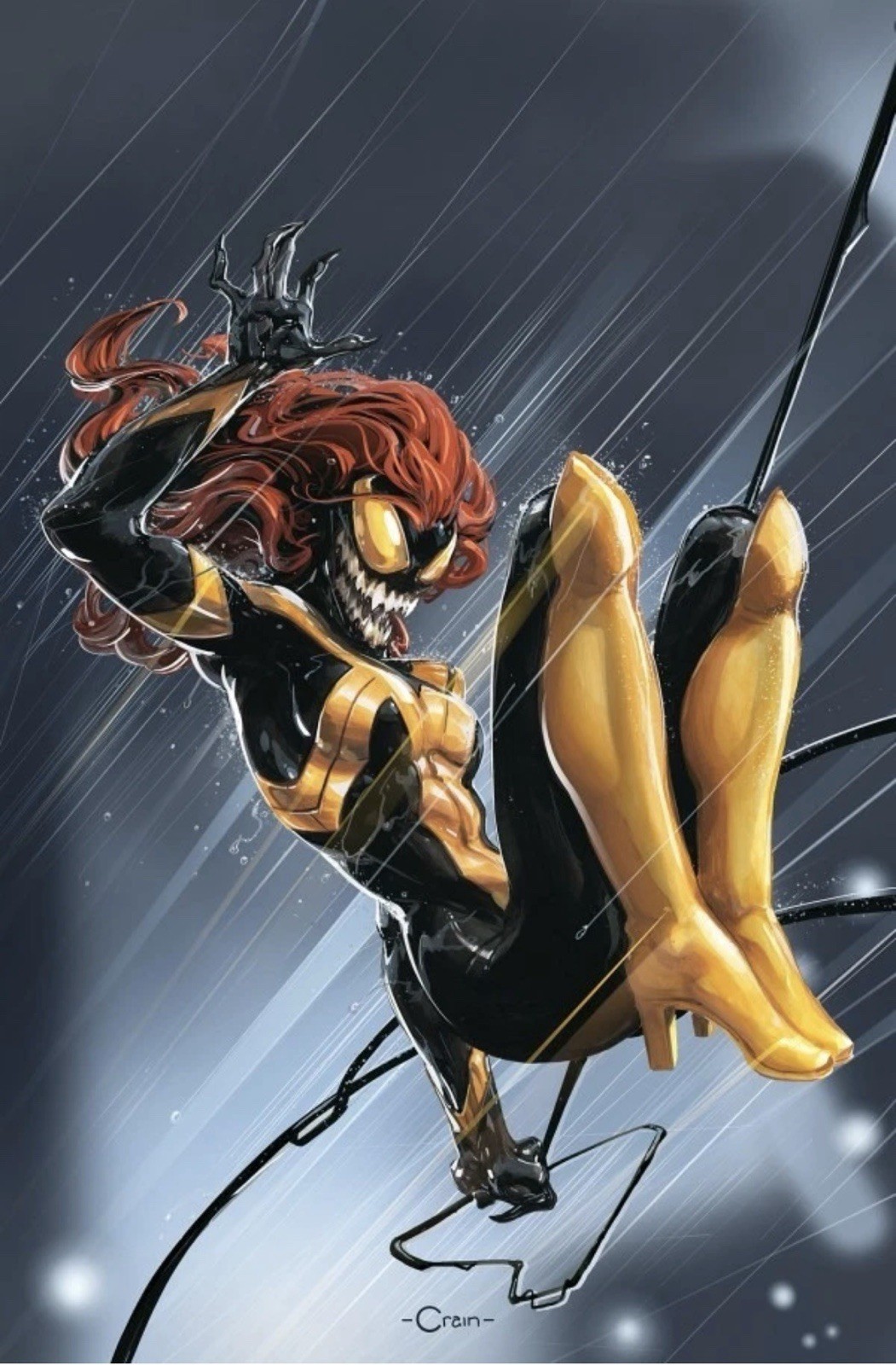 🔥🕷️ VENOM 259 Clayton Crain 1:100 Virgin Ratio Variant