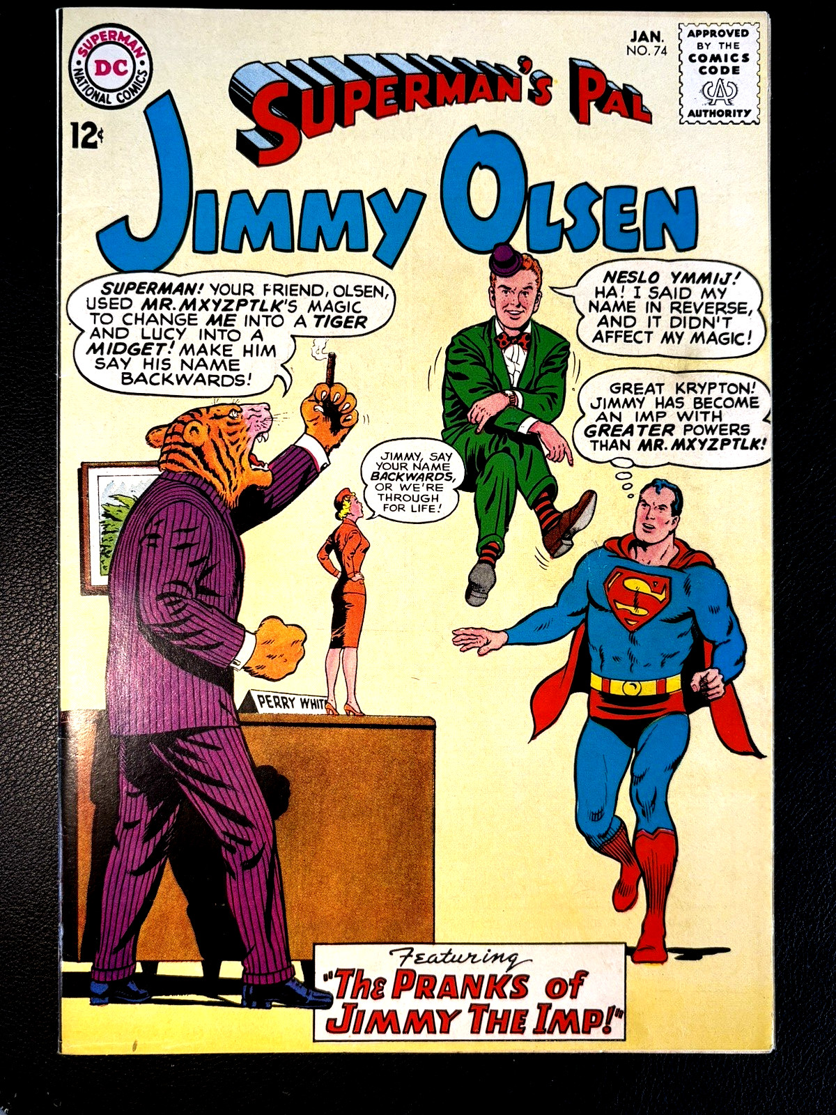 SUPERMAN\'S PAL J.O. #74 (1/64 8.0) HOT 12c SILVER NEW HBO MAX SERIES SUPERMAN