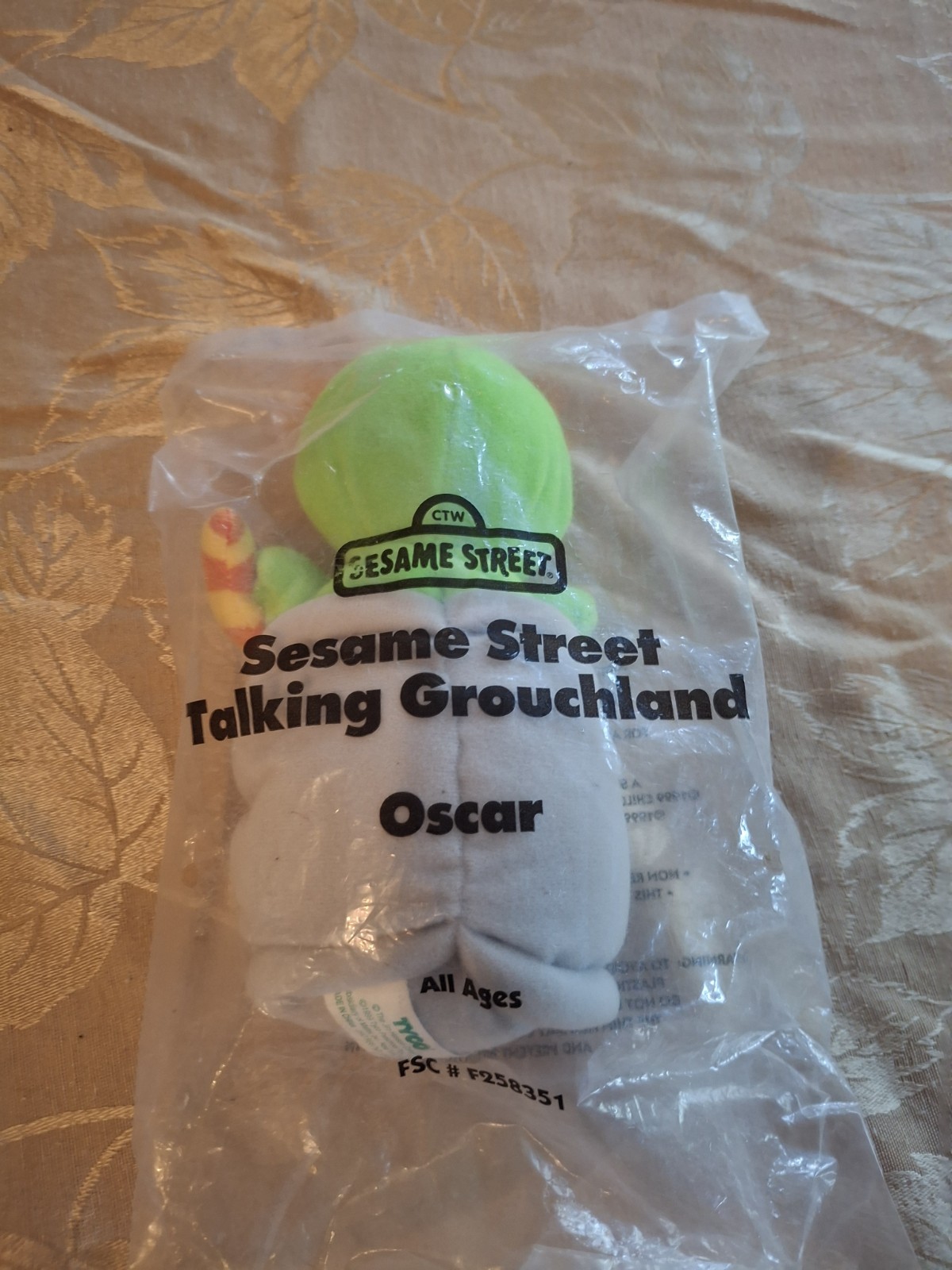 Vintage Sesame Street Talking Oscar The Grouch By Tyco Vintage Sesame Street Talking Oscar The Grouch By Tyco