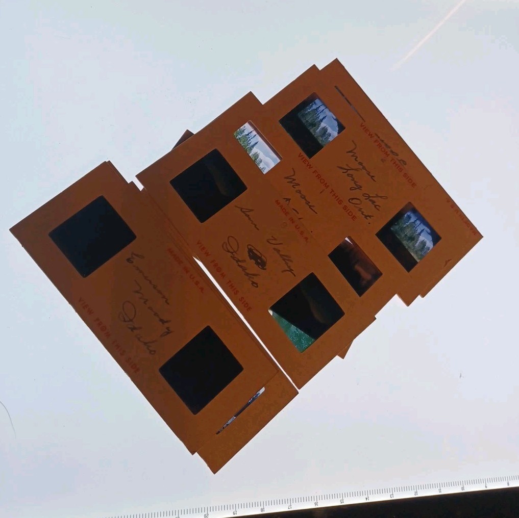 7x Stereo Realist 3d Slides Landscapes  1950\'s Idaho US & Ontario Canada