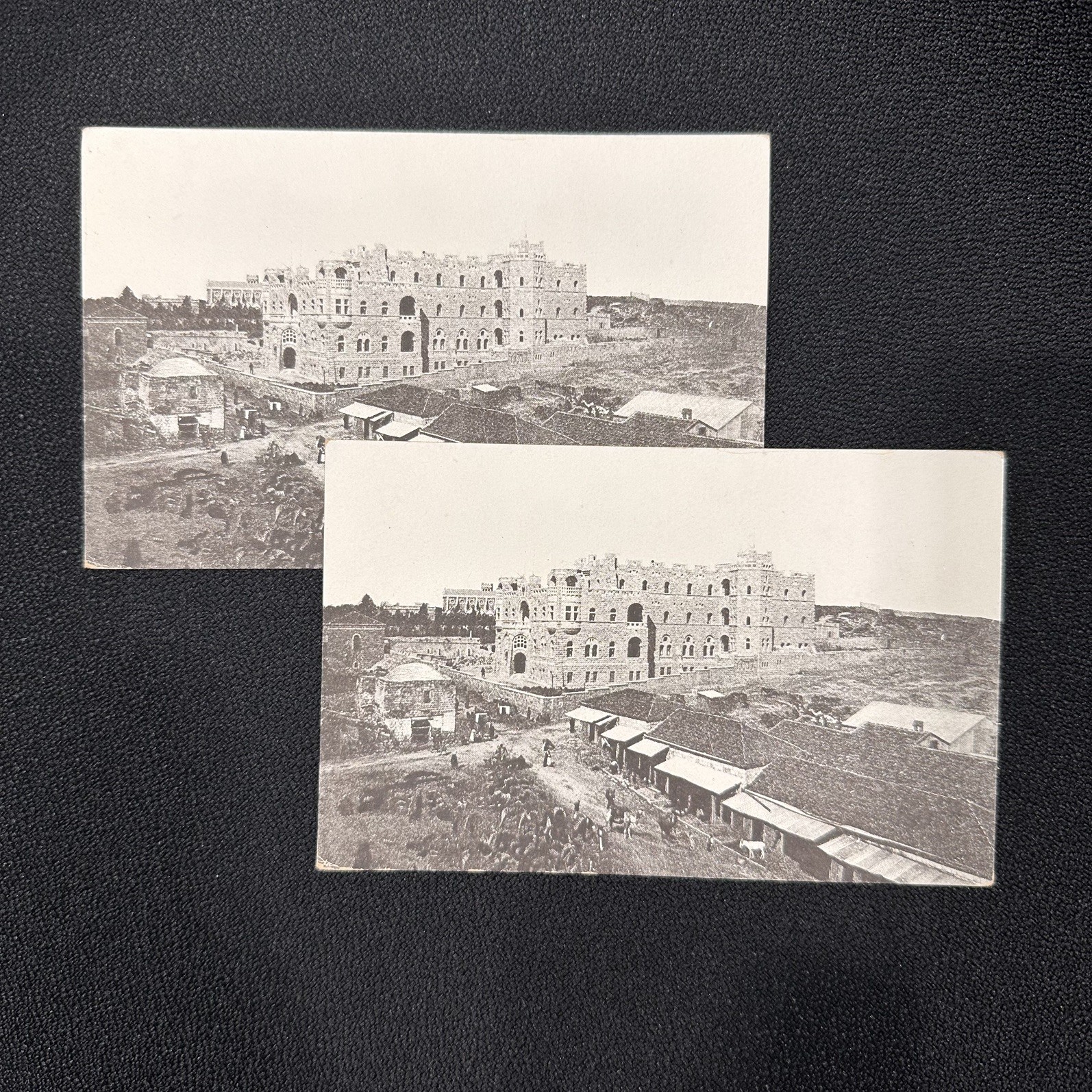Set of 2 c1910 St Paul Hospice Jerusalem Israel Palestine Postcard. Good conditi Set of 2 c1910 St Paul Hospice Jerusalem Israel Palestine Postcard. Good conditi
