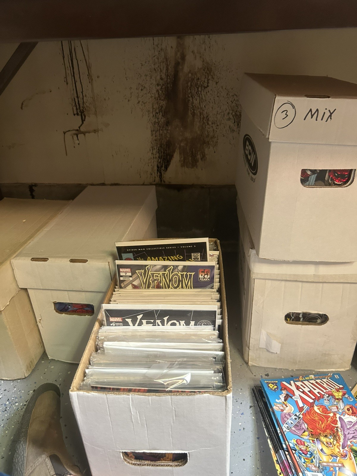 Comic Collection Of 40000 Comics Lots Of 75 Comics Marvel Only Spiderman X-men 