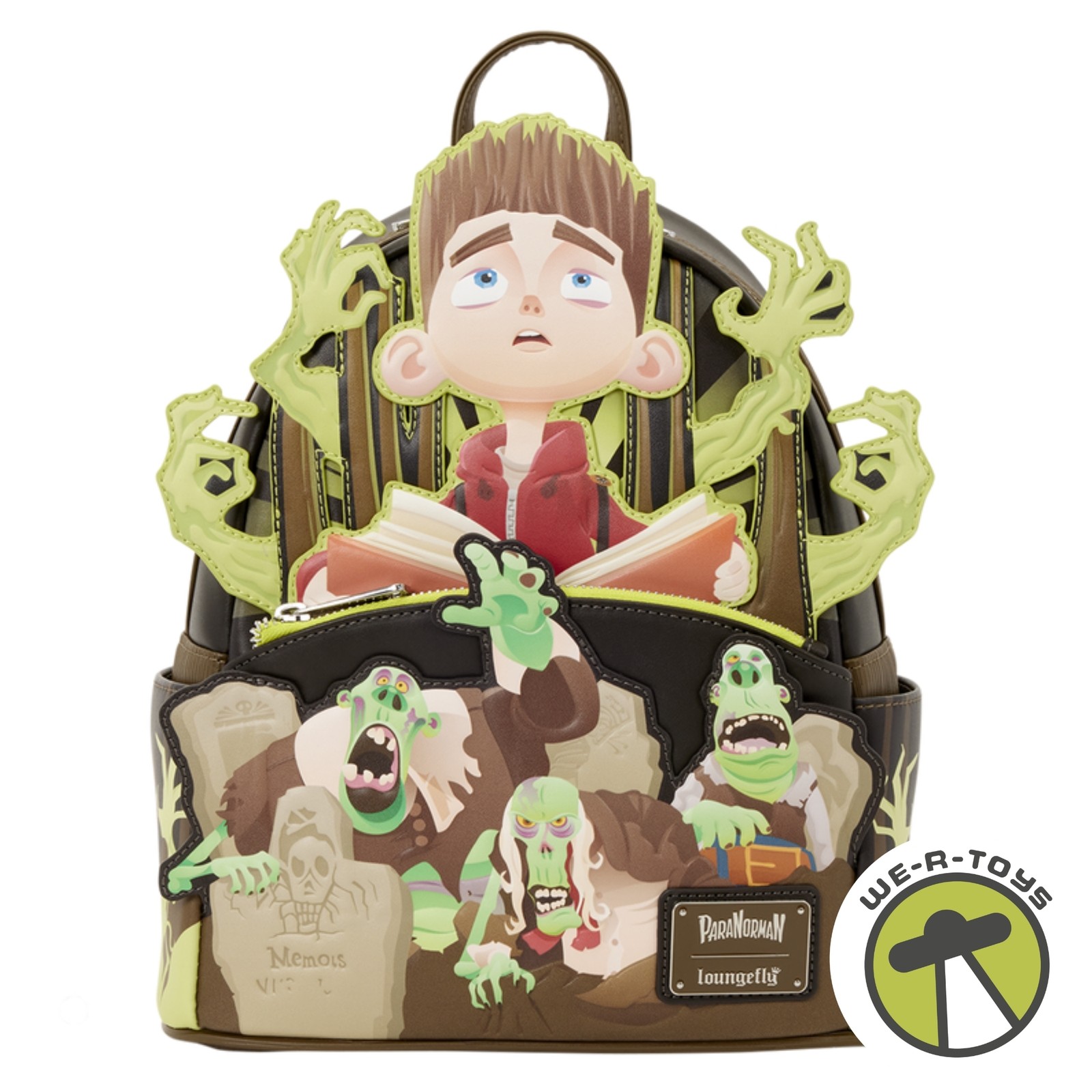 ParaNorman Zombies Glow Mini Backpack Loungefly