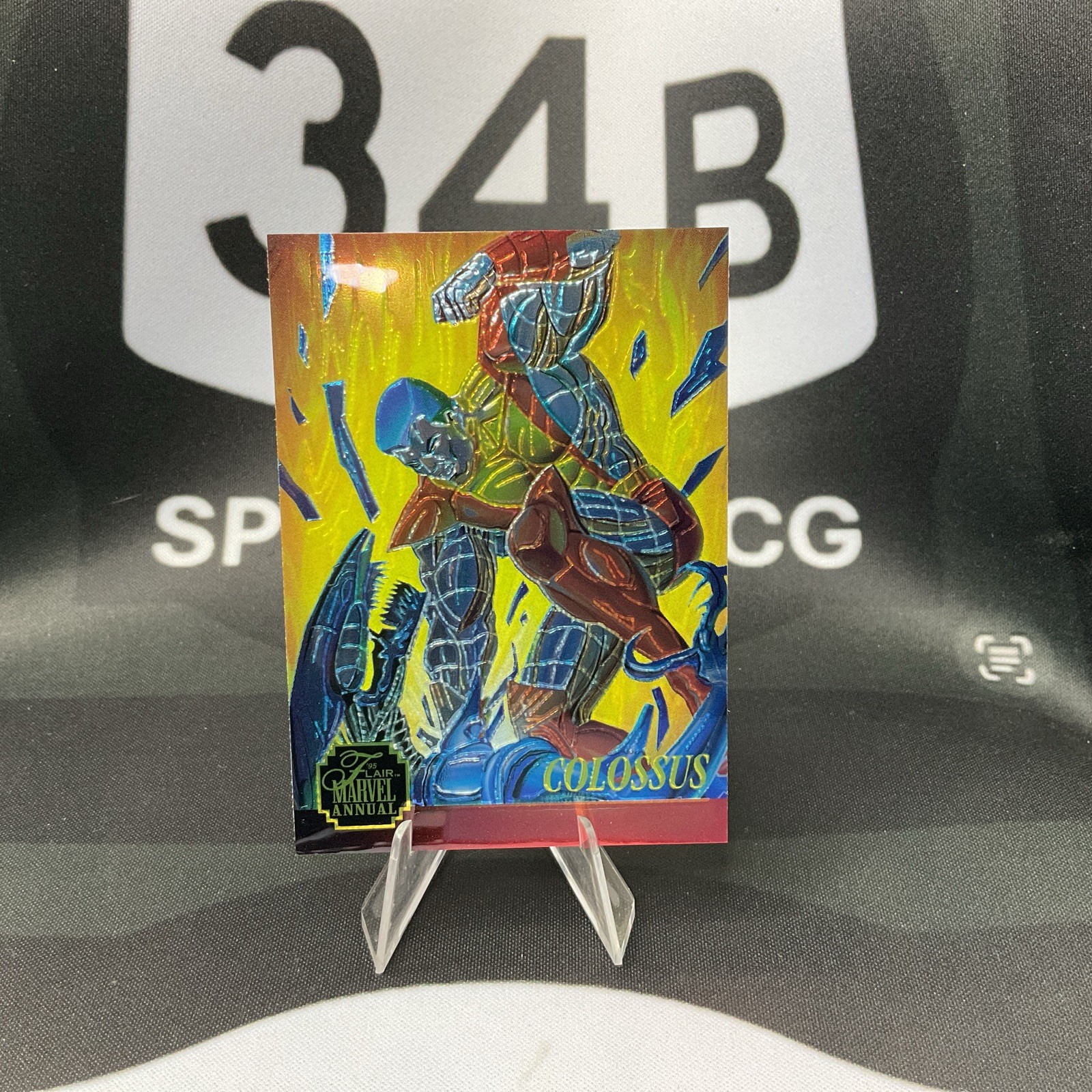 1995 Flair '95 Marvel Annual Chromium # 12 of 12 Colossus