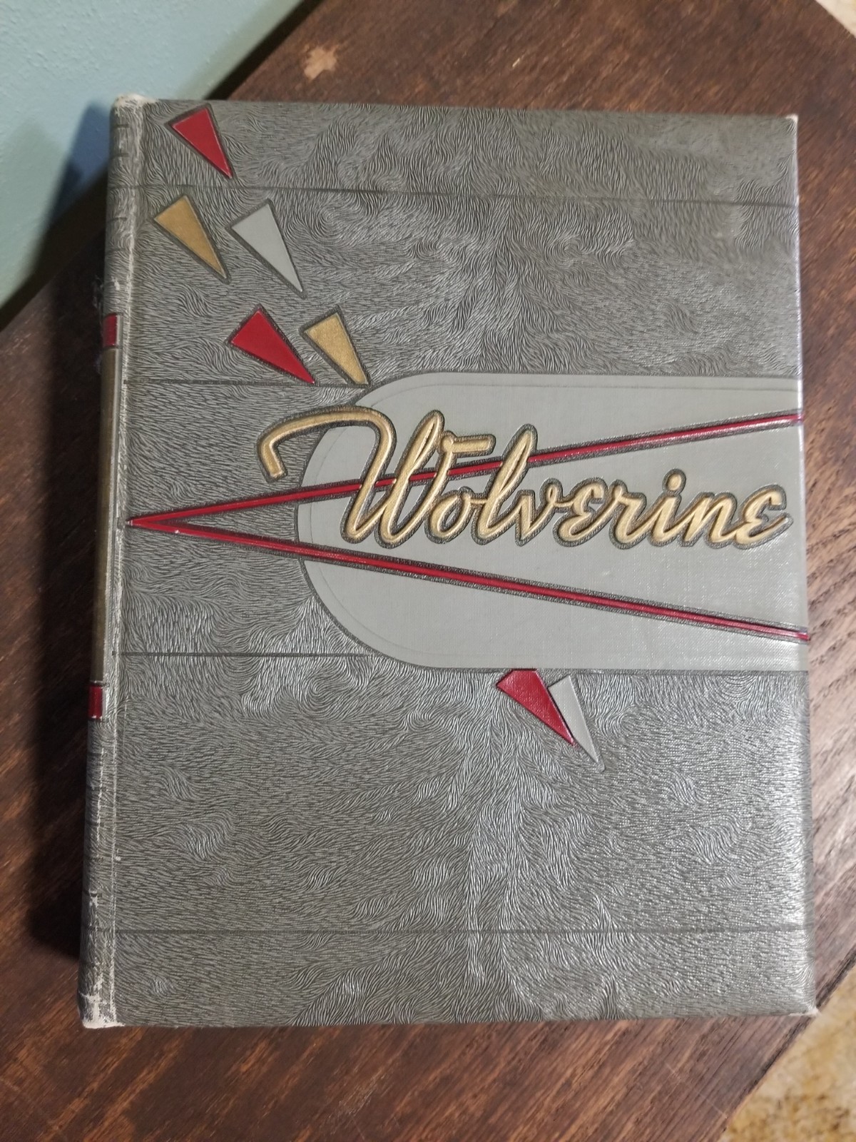 1942 Michigan State Spartans College Yearbook Wolverine WW2