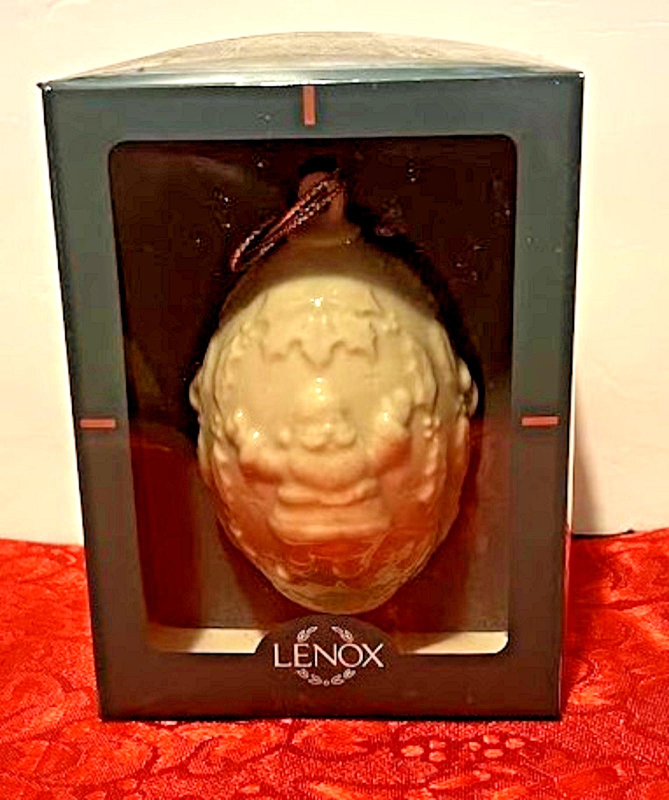 1995 LENOX ANNUAL CHRISTMAS PORCELAIN  ORNAMENT NEW