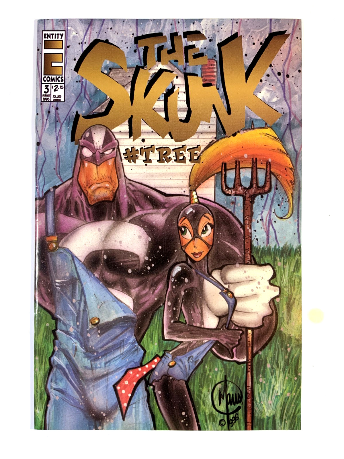 Entity Comics THE SKUNK (1996) #3 Bill Maus Ships FREE