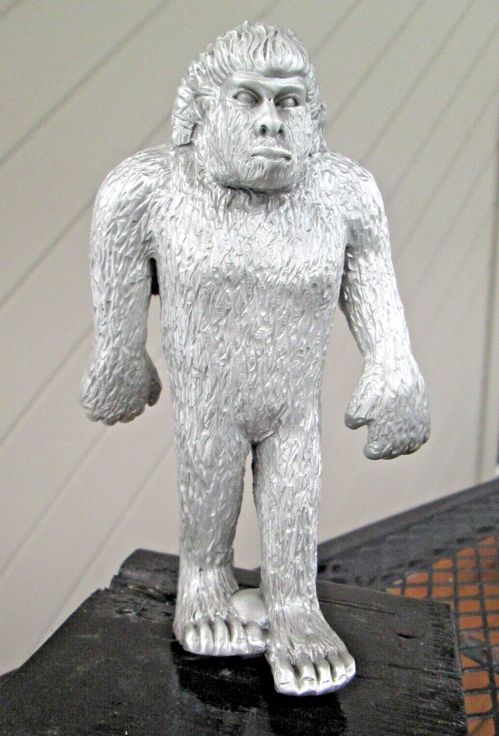sasquatch bigfoot yeti  hotrod car hood ornament