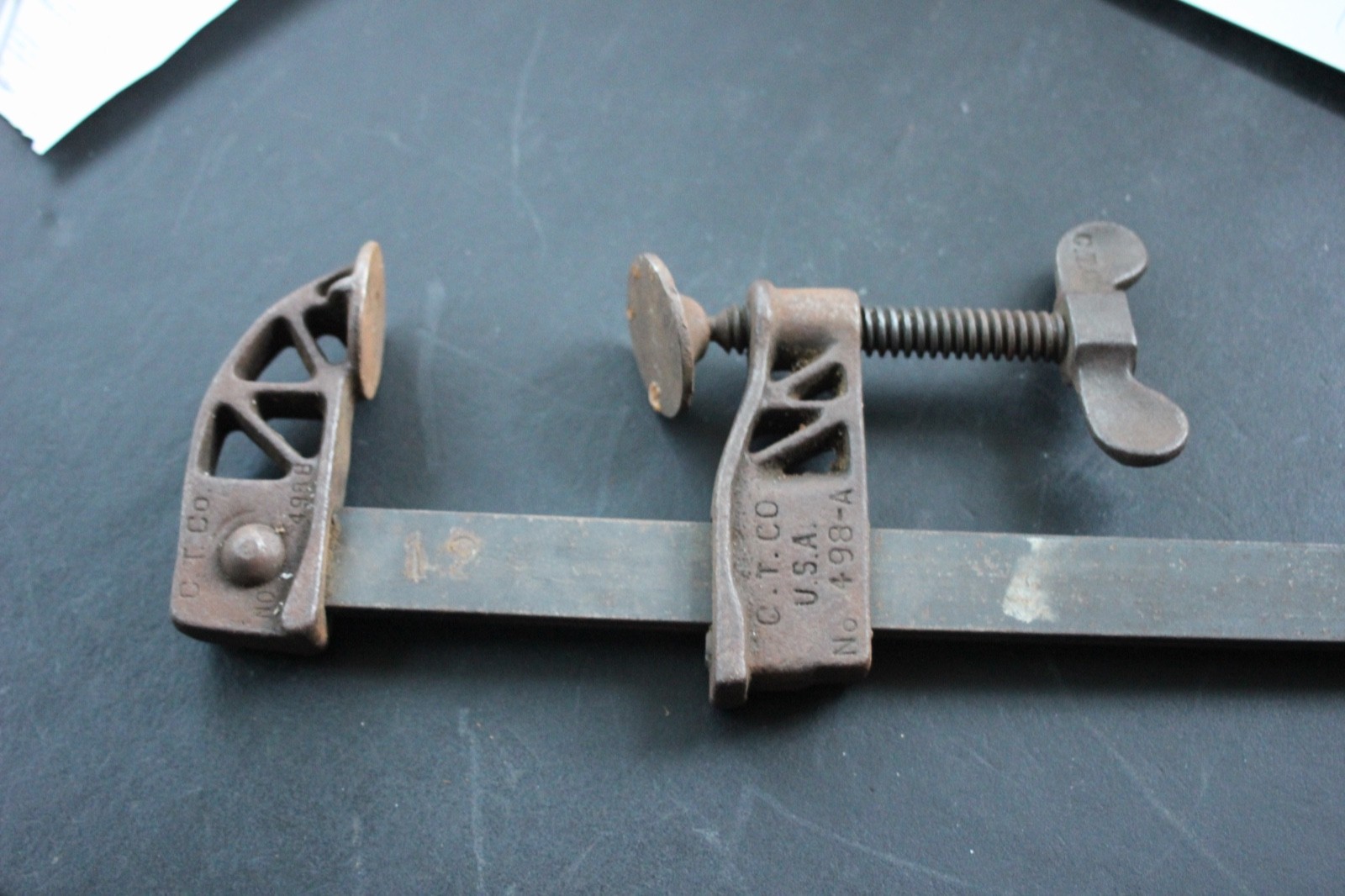 Cincinnati Tool Co C  T Co Bar Clamp 498-A