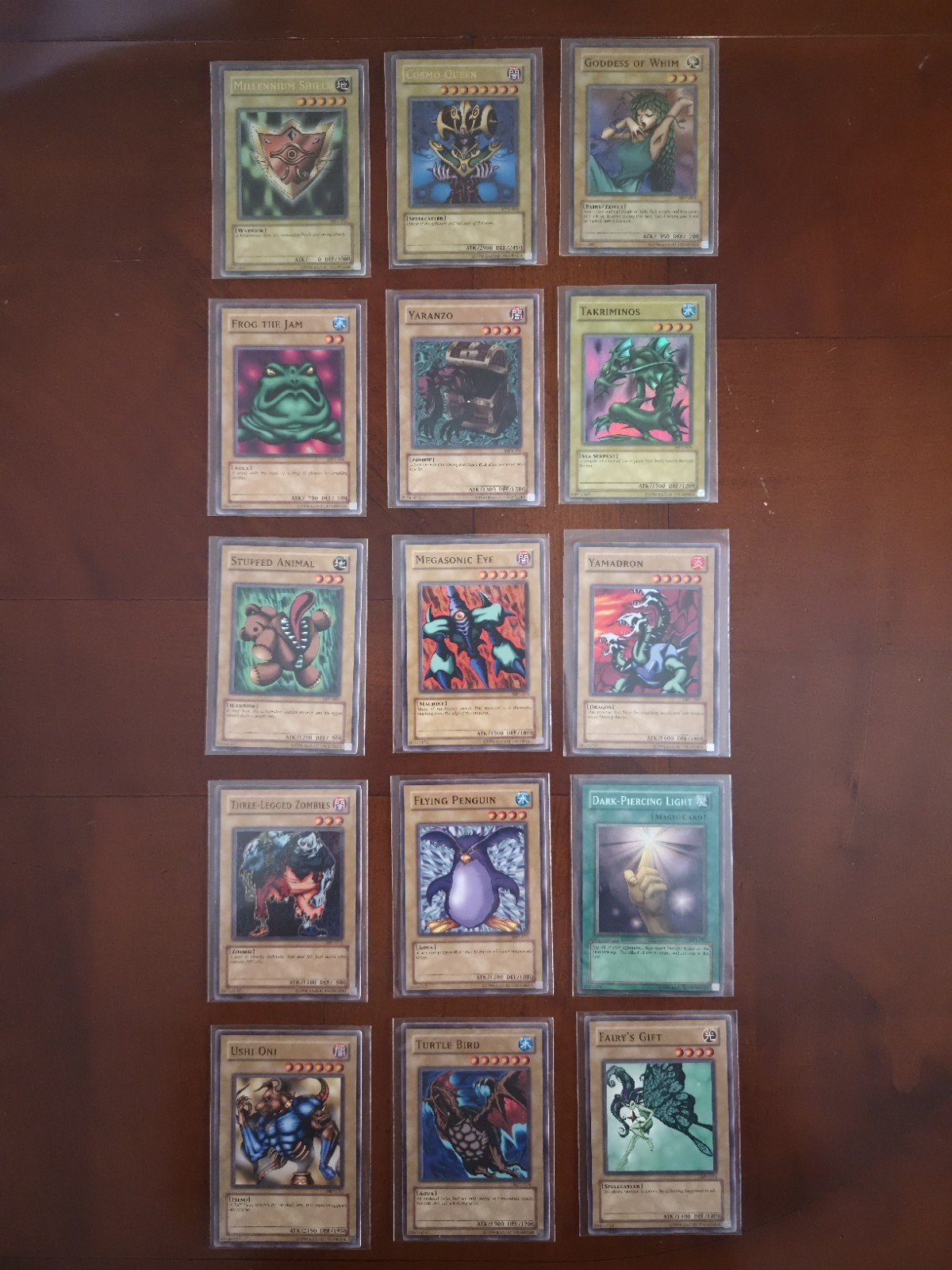 Yu-Gi-Oh 2002 McDonald\'s Promo Complete Set of 15 Cards NM