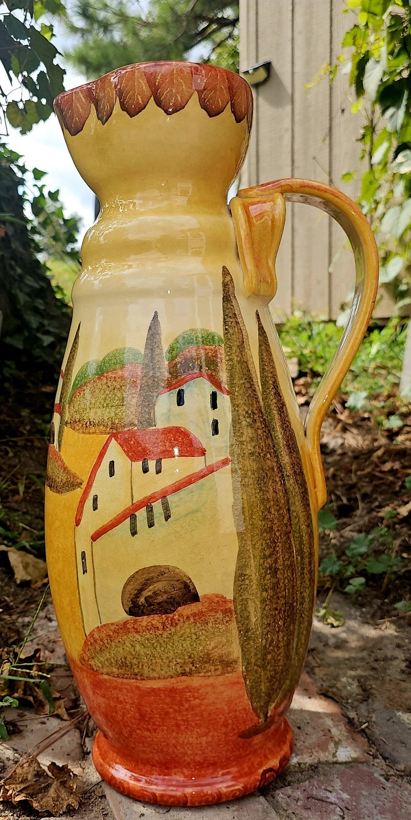 RARE Vintage ITALICA ARS Handcrafted and Painted 18.5 RARE Vintage ITALICA ARS Handcrafted and Painted 18.5