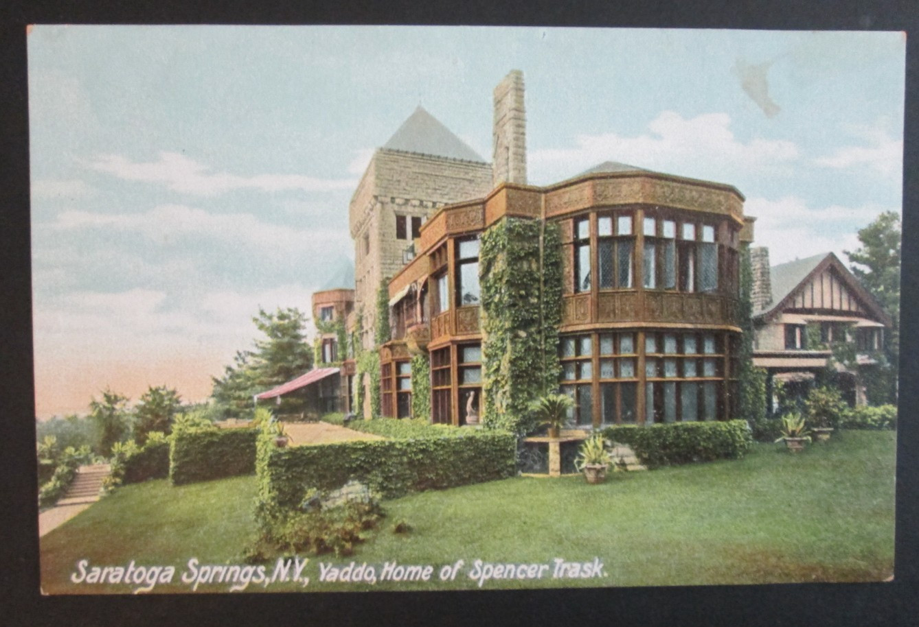 Yaddo Home of Spencer Trask Saratoga Springs NY Unposted UDB Postcard
