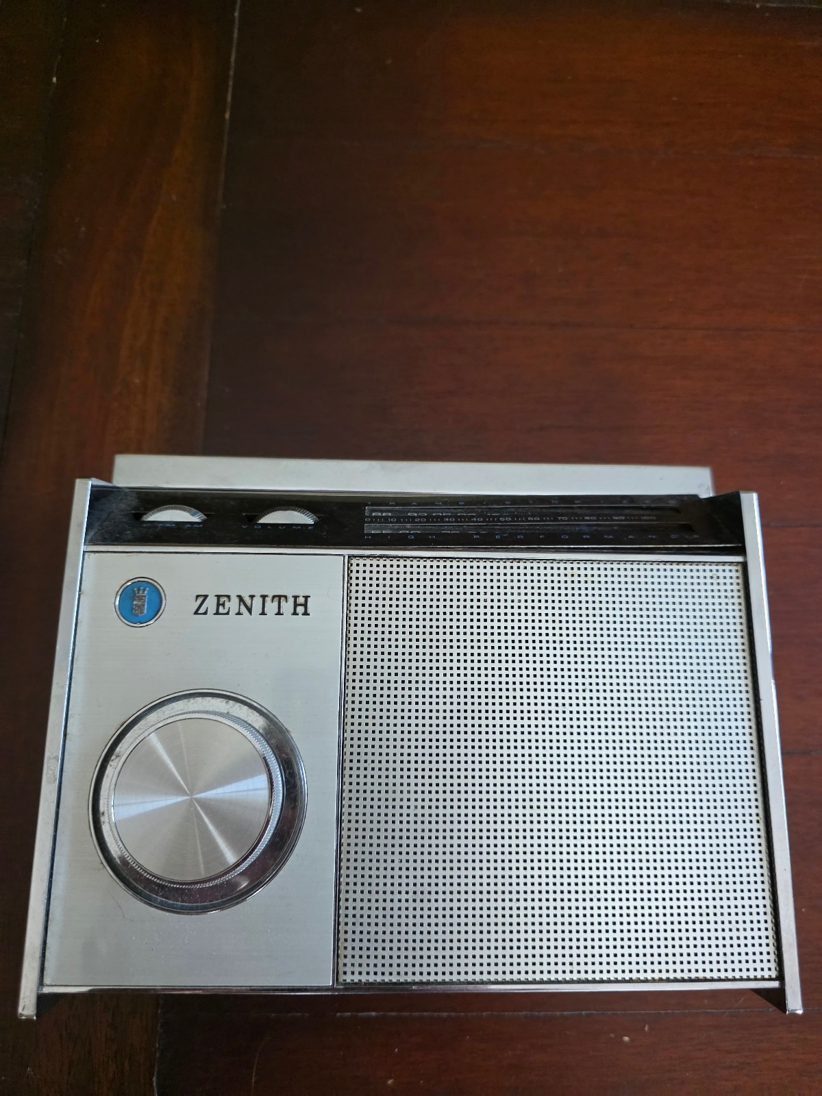 Rare Vintage 1960s Partially Restored Zenith AM/FM R-72-1C Transistor Radio