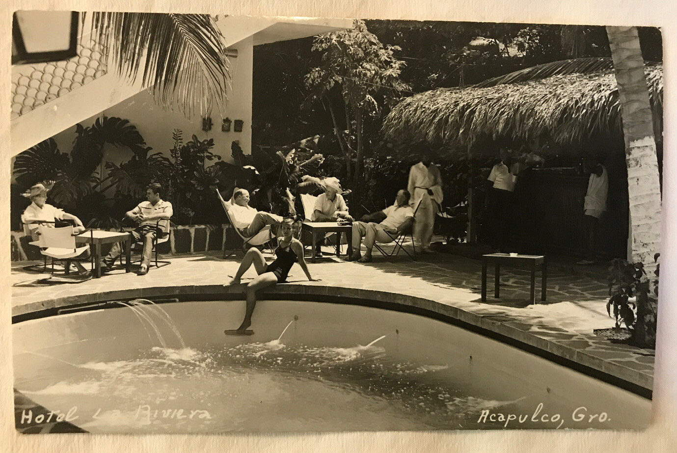 VTG 1940s - 1950s HOTEL LA RIVIERA ACAPULCO GUERRERO MEXICO RPPC UNUSED STAMP VTG 1940s - 1950s HOTEL LA RIVIERA ACAPULCO GUERRERO MEXICO RPPC UNUSED STAMP