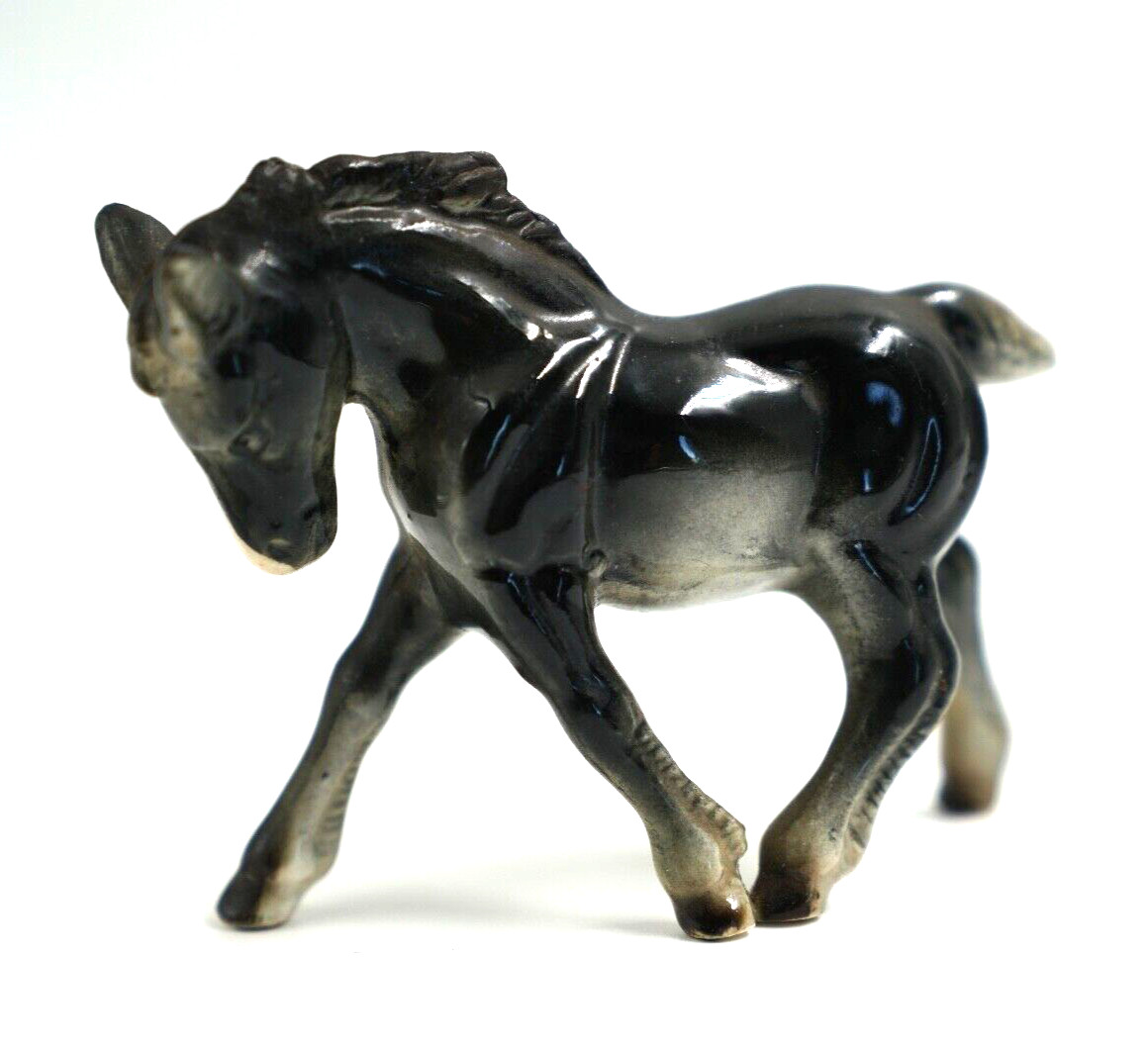 Vintage 1950's Pottery Animal Figurine Pony Horse