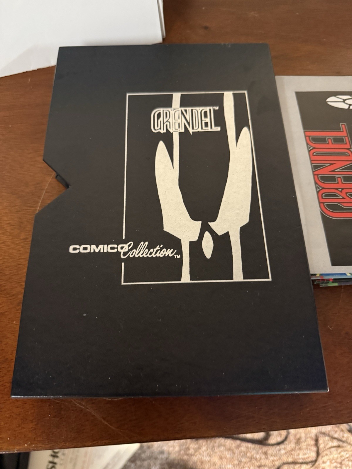 Original GRENDEL COMICO COLLECTION Slipcover 30x20 Poster~10 Comics Good Cond