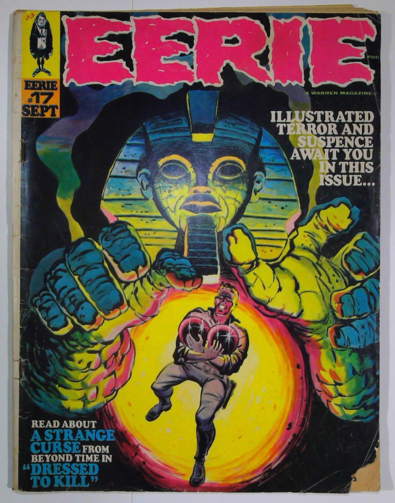WARREN Eerie 17 Horror Magazine 1968 Silver Age Steve Ditko Complete Scarce WARREN Eerie 17 Horror Magazine 1968 Silver Age Steve Ditko Complete Scarce