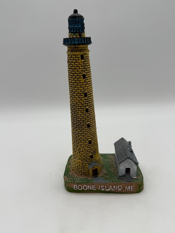 Boon Island Lighthouse Maine Resin Figurine 6.75\