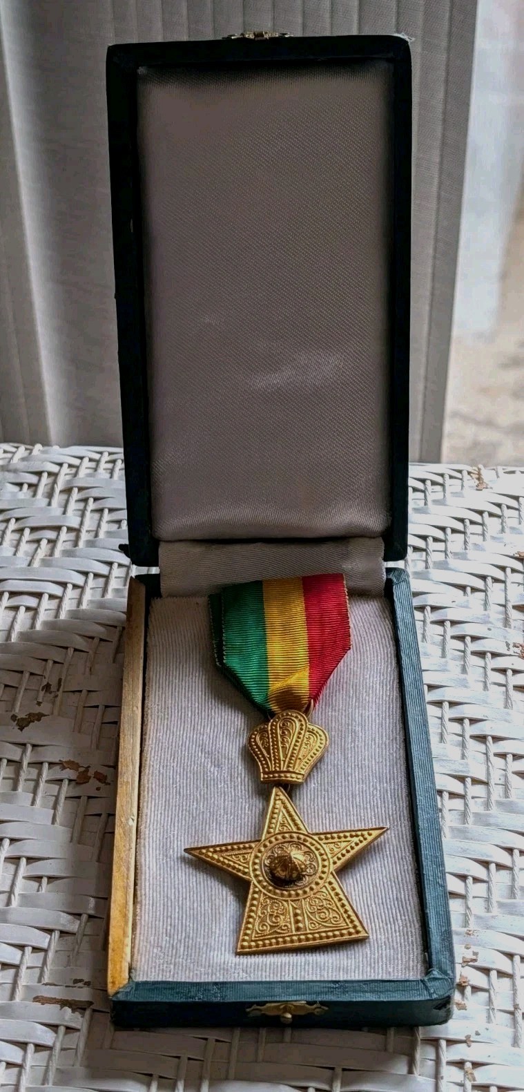 Vintage Imperial Ethiopian Order of the Star of Ethiopia Medal - Knight/Officer 