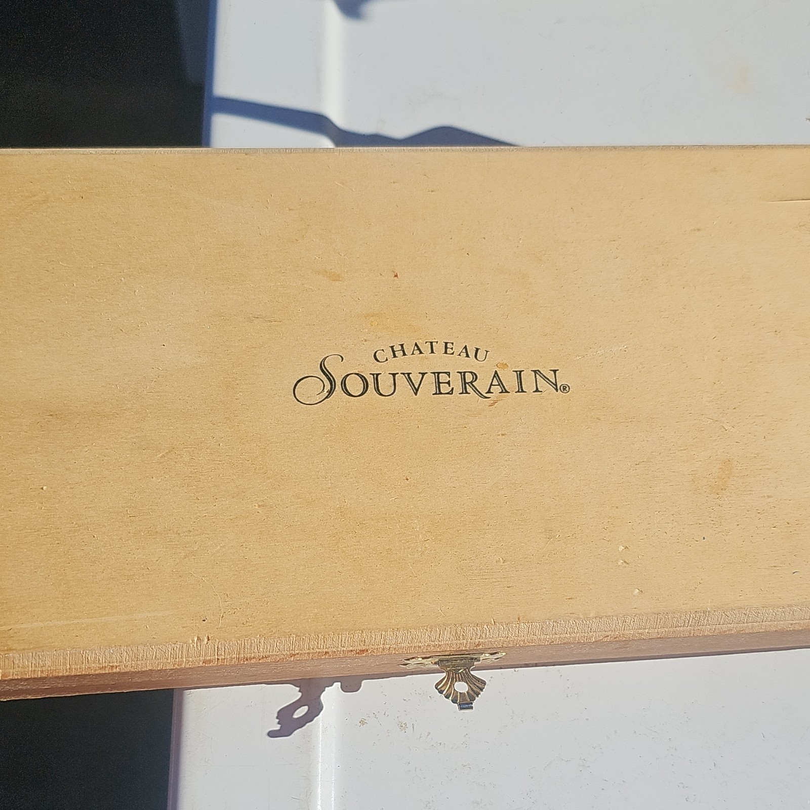 Chateau Souverain Laguiole 6pc Knife Set with Wooden Case