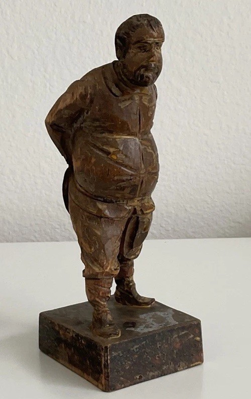 VINTAGE OURO ARTESANIA WOOD CARVING SPAIN UNIQUE/RARE