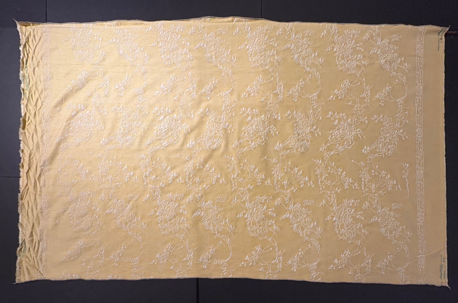 Fortuny FRAGONARD in pale blue & antique white- 1 Yard (53x35 inches) #5384