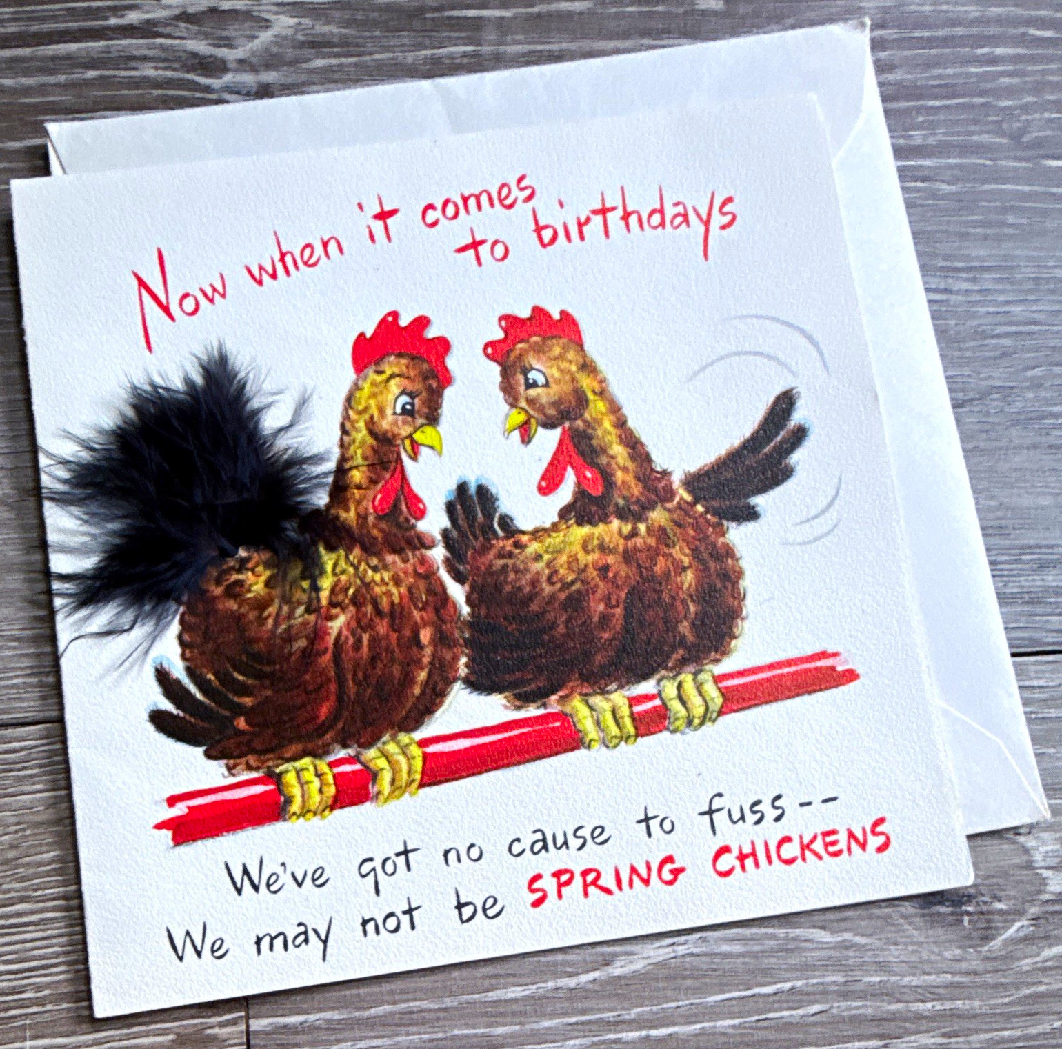 Vintage Hallmark Birthday Greeting Card 