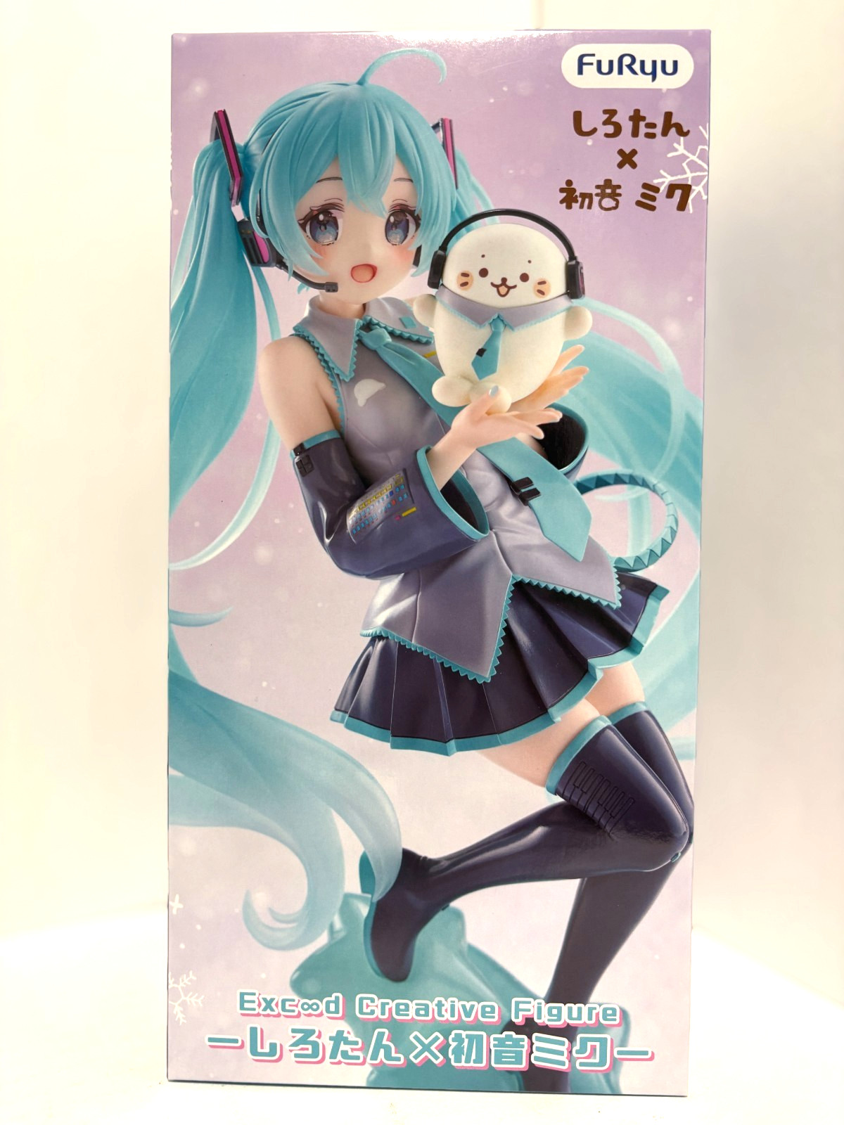 Hatsune Miku Shirotan Exc∞d Creative Figure FuRyu 21cm Japan